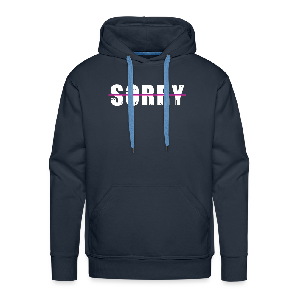 Men's BOLD Draw String Hoodie - navy