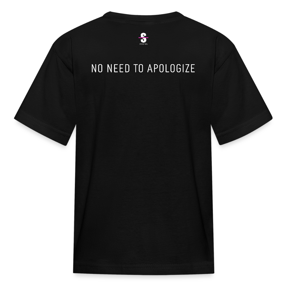 Kids BOLD Crew Tee - black