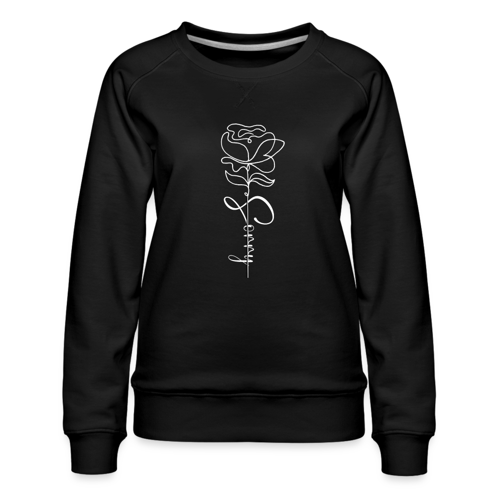 Women's demure Classic Sweatshirt - black