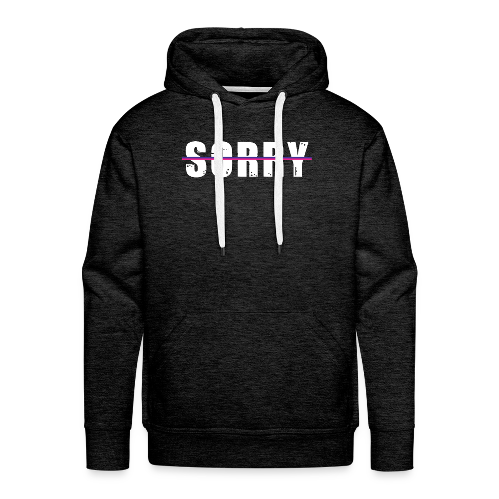 Men's BOLD Draw String Hoodie - charcoal grey