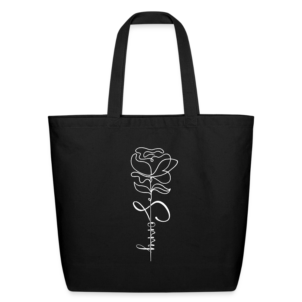 Professional Carry All Cotton Tote - black