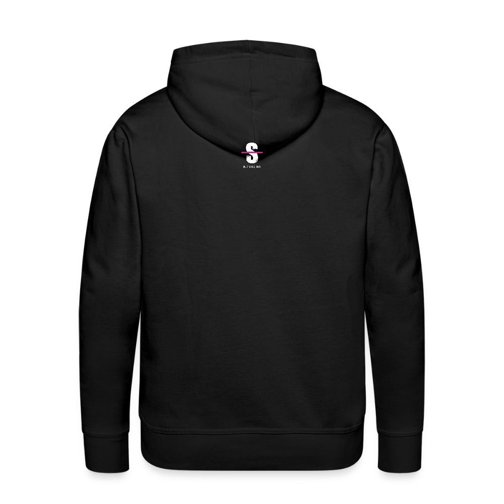 Men's BOLD Draw String Hoodie - black