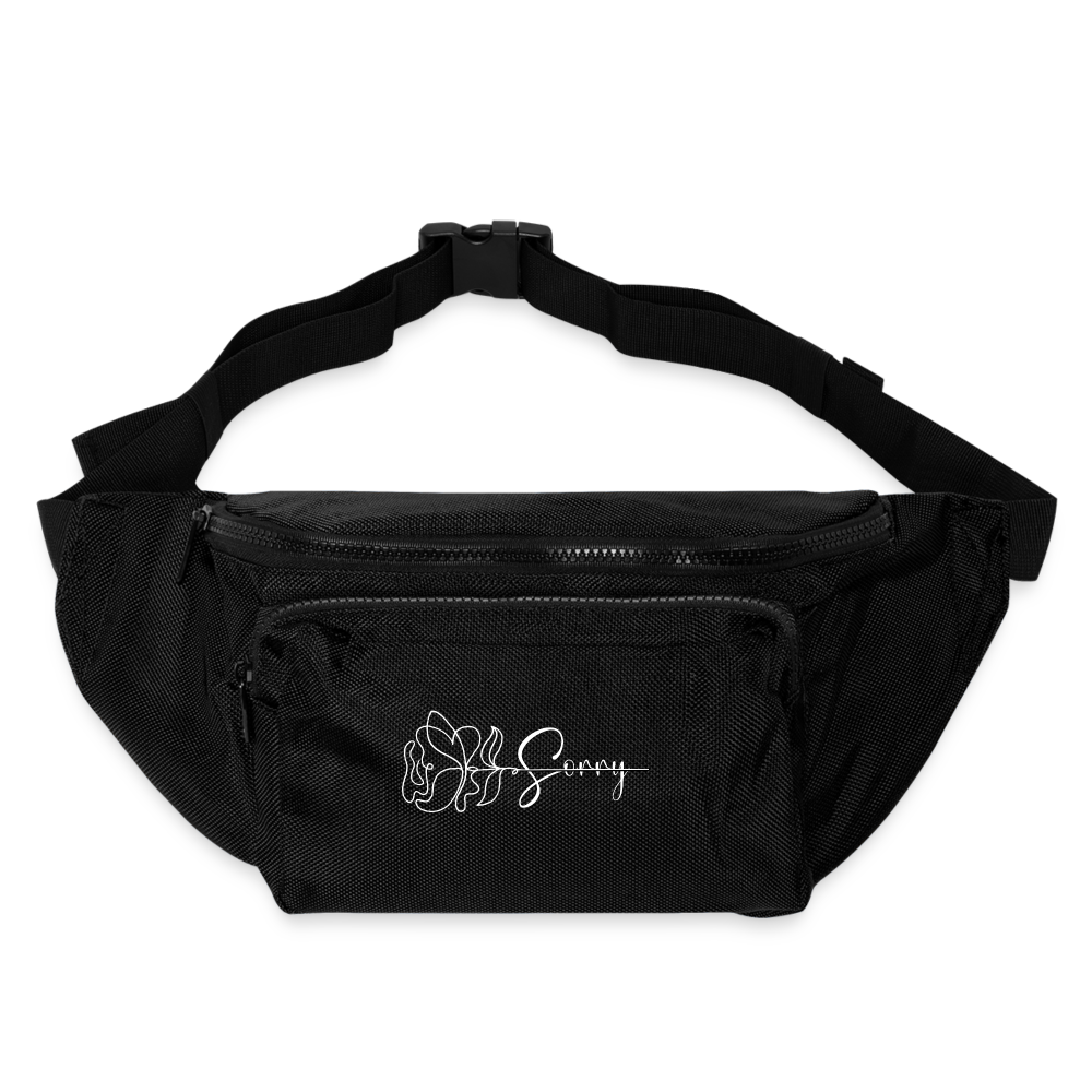 demure Hip Pack Crossbody - black