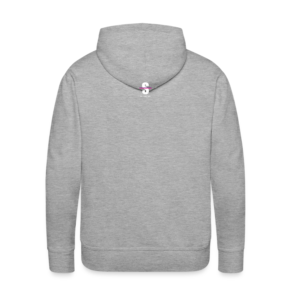 Men's BOLD Draw String Hoodie - heather grey