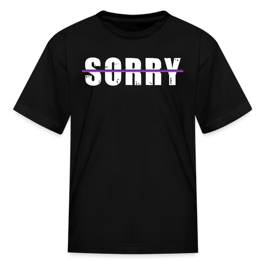 Kids BOLD Crew Tee - black