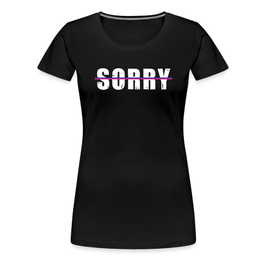 Women's BOLD Scoop Tee - black