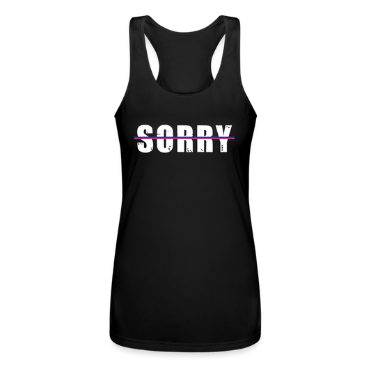 Women's BOLD Racerback Tank - black