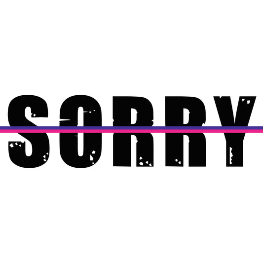 NoSorry BOLD Logo eGift Card